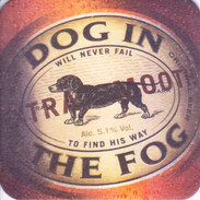 COASTER - PREPARED BY HARD CARD BOARD - DOG IN THE FOG - Other & Unclassified