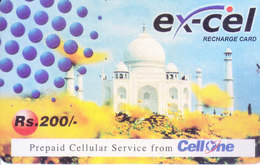 MOBILE / TELEPHONE CARD, INDIA - BSNL, EXCEL, RS. 200 RECHARGE CARD - Other & Unclassified