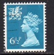 GB Wales 1971-93 6½p 1 Band Regional Machin, Used, SG 22 - Pays De Galles