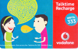 MOBILE / TELEPHONE CARD, INDIA - VODAFONE RS. 333 TALKTIME RECHARGE CARD - Other & Unclassified