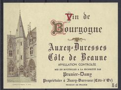 ETIQUETTE AUXEY DURESSES - Prunier Damy - Bourgogne