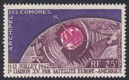 FRANCE - FRANCIA (COMORES) - 1962 -  Posta Aerea, Yvert 7 Nuovo MNH - Airmail