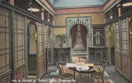 Dunfermline Scotland, Interior Of Turkish Baths, C1900s Vintage Postcard - Fife