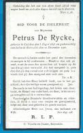 Bp    De Rycke   Calcken  Beirvelde - Devotion Images
