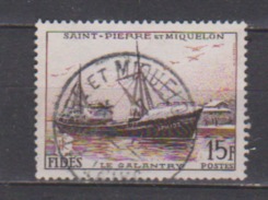 SAINT PIERRE ET MIQUELON             N°  352     ( 7 )     OBLITERE         ( O    3058 ) - Used Stamps