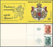 LUXEMBURG 1989 Mi-Nr. MH 2 Markenheft/booklet ** MNH - Cuadernillos