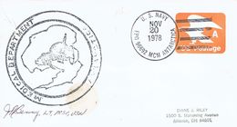 Antarctique Letter From Medical Department Of MCM Antarctica  (Nov 20 1978) To Alliance, Oh - Otros & Sin Clasificación