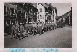 Photo Originale Militaria THANN 1945 Funérailles De Anatole Jacquot Maquis Résistance - War, Military