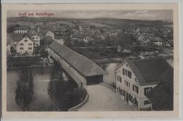 Gruss Aus Andelfingen - Holzbrücke - Andelfingen