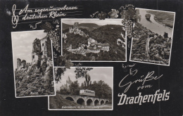 Allemagne - Drachenfels - Grüss Vom Drachenfels - Train Tramway - Drachenfels