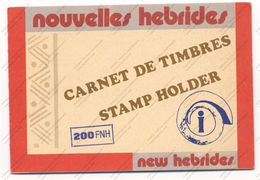 Nouvelles Hébrides, Yvert Carnet 495, Scott Full Booklet 238, Overprinted 200 FNH, MNH - Ongebruikt