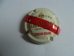 CAPSULE - PLAQUE DE MUSELET DE CHAMPAGNE - Mumm 2 Différentes - Mumm GH