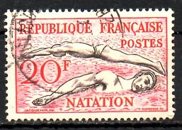 FRANCE. N°960 Oblitéré De 1953. Natation. - Schwimmen