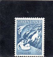 GROENLAND 1957 ** - Unused Stamps