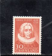 GROENLAND 1958 ** - Nuovi