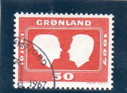 GROENLAND 1967 O - Oblitérés