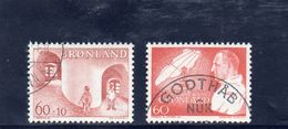 GROENLAND 1968-9 O - Used Stamps