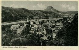 Bad Schandau Gesamtansicht 1950 (001184) - Bad Schandau