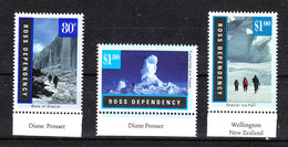 Ross Dependency   -   1996.  Ghiacciai Polari. MNH - Forschungsprogramme
