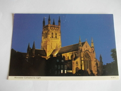 Worcester Cathedral By Night - Sonstige & Ohne Zuordnung