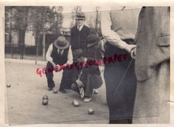 87 -MEZIERES SUR ISSOIRE - BELLAC- PETANQUE - BELLE PHOTO ORIGINALE - PROVENANCE  FAMILLE DU SECTEUR NORD HAUTE VIENNE - Petanca