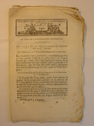 BULLETIN DES LOIS DE 1798 - PONT TOURNUS SAONE ET LOIRE - DEPORTATION - EMIGRES - TABAC - BOIS - BUREAUX DES POIDS - Décrets & Lois