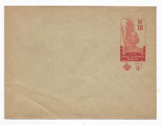 - Lettre - GABON - Enveloppe D'Entier Postal - "Guerrier" 10 Cmes + 5 Cmes Rouge - EN 12 - 123x96 Mm - 1913-1916 - - Storia Postale