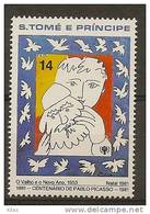 SAO TOME AND PRINCIPE 1981 Picasso, Year Of The Child MNH - UNICEF