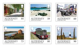 Alderney   2017  Scenes  Lighthouse Train    Postfris/mnh/neuf - Unused Stamps
