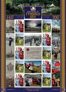 Isle Op Man     2017   Tynwald Day Ceremony    Special Sheetlet  Postfris/mnh/neuf - Unused Stamps