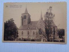 Réf: 55-6-30         LEEUW-ST-PIERRE   Eglise    ST-PIETERS-LEEUW   Kerk  ( Brunâtre ) - Sint-Pieters-Leeuw