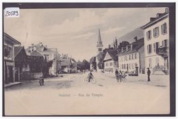 FLEURIER - RUE DU TEMPLE - TB - Fleurier