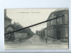 CPA- 11 - Acheux - -(Somme ) - Rue De Léalvillers - Acheux En Amienois