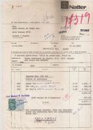 Invoice Germany - Stuttgart - Fatura - 1974 - Angola Fiscal Stamps - Natter - 1950 - ...