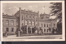 Wilhelmshaven Stationsgebäude Feldpost 1914 - Wilhelmshaven