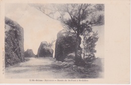 974 - SAINT PAUL A ST GILLES L'ERMITAGE  - Ile De La REUNION - ILE BOURBON - FILAOS ET ROCHERS - Saint Paul