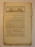 BULLETIN DES LOIS De 1799 - HABITANTS COLONIES BATEAUX DE CHARBON PENSIONS VIAGERS TIMBRES ET HYPOTHEQUE PORTE FENETRE - Décrets & Lois