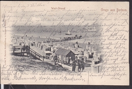 Borkum West - Strand  1903 - Borkum