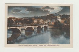 TORINO - Ponte In Pietra Sul Po E Tempio Alla Gran Madre Di Dio - NON VIAGGIATA - Brücken