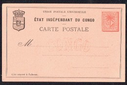 1888  Carte Postale Palmier Et étoile 15 C.  Non Utilisée - 1884-1894