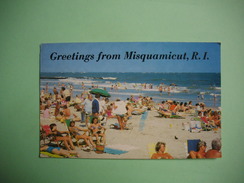 MISQUAMICUT  -  Rhode Island  -  Greetings From Misquamicut  -  ETATS UNIS - Andere & Zonder Classificatie