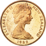 Monnaie, Nouvelle-Zélande, Elizabeth II, 2 Cents, 1982, SUP, Bronze, KM:32.1 - Neuseeland