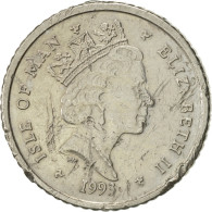 Monnaie, Isle Of Man, Elizabeth II, 5 Pence, 1993, Pobjoy Mint, TTB+ - Isle Of Man