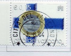 PIA - VATICANO - 2004 - L´ Euro Unisc E L´ Europa - (SAS  1351) - Gebraucht