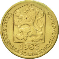 Monnaie, Tchécoslovaquie, 20 Haleru, 1983, TTB+, Nickel-brass, KM:74 - Czechoslovakia