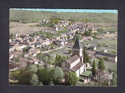 CPSM En Avion Au-dessus De CAZALS (46) Notre Dame De Cazals Et Vue Generale Aerienne LAPIE 1 - Cazals