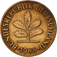 Monnaie, République Fédérale Allemande, 2 Pfennig, 1965, Stuttgart, SUP - 2 Pfennig
