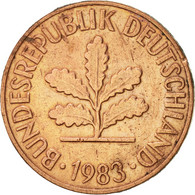 Monnaie, République Fédérale Allemande, 2 Pfennig, 1983, Stuttgart, SUP - 2 Pfennig