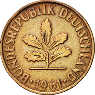Monnaie, République Fédérale Allemande, 2 Pfennig, 1961, Karlsruhe, SUP - 2 Pfennig