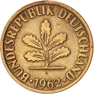 Monnaie, République Fédérale Allemande, 2 Pfennig, 1962, Stuttgart, SUP - 2 Pfennig